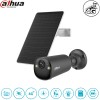 Caméra de chantier Dahua BF4CP 4G solaire noire 4 MP avec panneau solaire