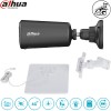 Kit caméra de chantier Dahua BF4CP 4G noire avec panneau solaire, câble et supports de fixation