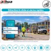 Détection IA des personnes et véhicules par la caméra de chantier Dahua IPC-HFW2441DG-4G-SP-B-MAX