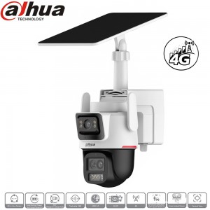 Caméra chantier 4G solaire PTZ Dahua IPC-PTS2649C-3E3Z-4GB20