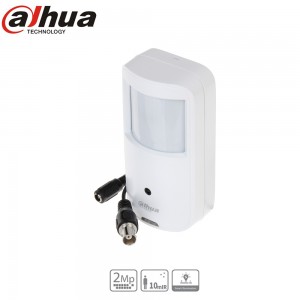 Caméra espion discrète coaxial Dahua 2MP IR 10m détecteur radar - HAC-HUM3200AP