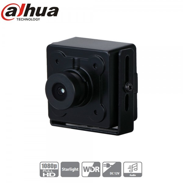 Caméra espion Dahua coaxial HAC-HUM3201B-P HDCVI 2MP audio Starlight mini discrète