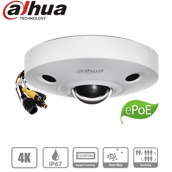 IPC-EBW81242 Dahua Caméra 12mp panoramique 360 degrés IPC-EBW81242 Dahua Caméra 12mp panoramique 360 degrés