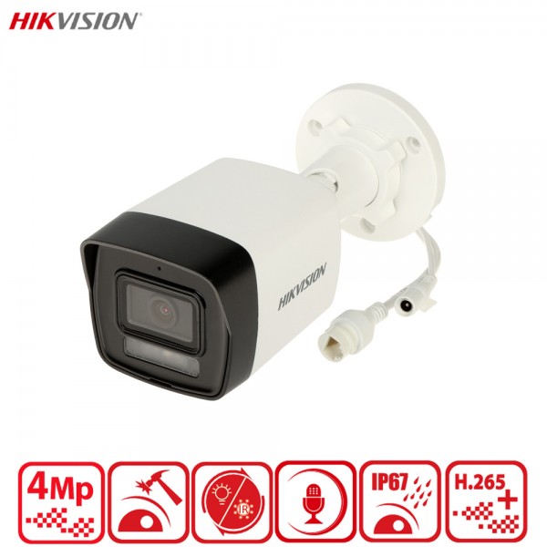 Caméra IP Hikvision tube 4MP micro intégré Dual Light – DS-2CD1043G2-LIU