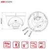Caméra IP Eyeball Hikvision 4MP micro intégré Smart Hybrid Light – DS-2CD1343G2-LIU 2.8mm