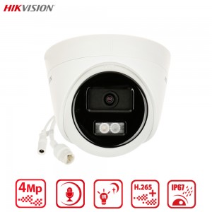 Caméra IP Eyeball Hikvision 4MP micro intégré Smart Hybrid Light – DS-2CD1343G2-LIU 2.8mm