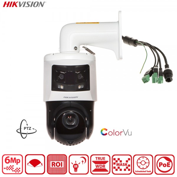 Caméra PTZ Hikvision TandemVu DS-2SE4C425MWG-E/26(F0) – 180° panoramique + zoom x25
