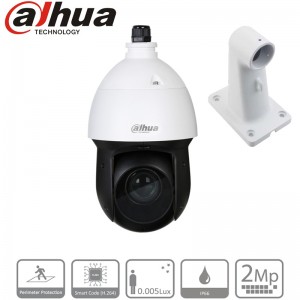DAHUA SD49225XA-HNR-S2 Caméra IP PoE speed dôme PTZ 2mégapixels IR100M DAHUA SD49225XA-HNR-S2 Caméra IP PoE speed dôme PTZ 2mégapixels IR100M