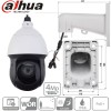 DAHUA SD49425XB-HNR Caméra IP PoE PTZ speed dôme IR100M 4mégapixels