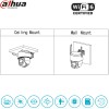 Caméra IP WiFi extérieure motorisée Dahua DH-IPC-PT2549DC1-SW-PV 5MP avec suivi automatique
