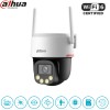 Caméra IP WiFi extérieure motorisée Dahua DH-IPC-PT2549DC1-SW-PV 5MP avec suivi automatique