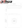 Dahua XVR5104C-I3 enregistreur 4 canaux coaxial BNC - blanc Dahua XVR5104C-I3 enregistreur 4 canaux coaxial BNC - blanc