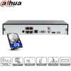Dahua - NVR4104HS-P-4KS2 NVR enregistreur IP poe  4 sorties RJ45 
