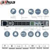Enregistreur NVR Dahua 16 ports PoE 4K – NVR4216-16P-4KS3 – 16 voies IP IA