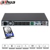 Enregistreur NVR Dahua 16 ports PoE 4K – NVR4216-16P-4KS3 – 16 voies IP IA