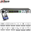 NVR Dahua NVR5216-16P-EI – Enregistreur IP PoE 16 ports avec IA WizSense, AcuPick et reconnaissance faciale
