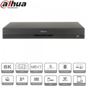 NVR Dahua NVR5216-16P-EI – Enregistreur IP PoE 16 ports avec IA WizSense, AcuPick et reconnaissance faciale