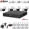 Kit DAHUA 4 dômes à bulle surveillance full hd vision infrarouge 30m  