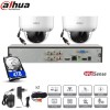 Dahua Kit 2 caméras dômes à bulle vidéosurveillance 2mpx vision nocturne 30m