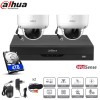 Dahua Kit 2 caméras dômes à bulle vidéosurveillance 2mpx vision nocturne 30m