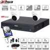 DAHUA kit 2 caméras dômes avec le son 2mpx