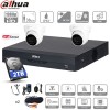DAHUA kit 2 caméras dômes avec le son 2mpx