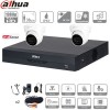 DAHUA kit 2 caméras dômes avec le son 2mpx