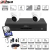 DAHUA kit 2 caméras dômes avec le son 2mpx