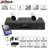 DAHUA kit 2 caméras dômes avec le son 2mpx