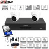 DAHUA kit 2 caméras dômes avec le son 2mpx