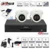 DAHUA Kit 2 caméras coaxial  5 mpx dômes infrarouge  DAHUA Kit 2 caméras coaxial  5 mpx dômes infrarouge