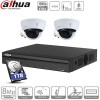 Dahua kit 2 caméras IP dômes POE - 2 Mpx évolutif à 4 caméras