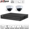 Dahua kit 2 caméras IP dômes POE - 2 Mpx évolutif à 4 caméras