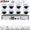 Dahua kit 8 caméras IP PoE dômes - 2 Mpx