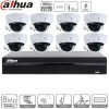 Dahua kit 8 caméras IP PoE dômes - 2 Mpx
