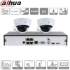 Dahua kit 2 caméras IP dômes POE - 5 Mpx évolutif à 4 caméras