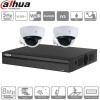 Dahua kit 2 caméras IP dômes POE - 5 Mpx évolutif à 4 caméras