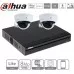 Dahua kit IP Poe 2 caméras 4 megapixels dômes à bulle