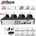 DAHUA kit 4 caméras audio dômes 2mpx