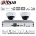 Dahua kit 2 caméras IP dômes POE - 5 Mpx évolutif à 4 caméras