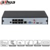 Dahua - NVR4108HS-8P-4KS2 Enregistreur 4K  NVR IP 8 Canaux PoE 