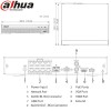 Dahua - NVR4108HS-8P-4KS2 Enregistreur 4K  NVR IP 8 Canaux PoE 