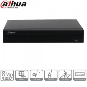 Dahua - NVR4108HS-8P-4KS2 Enregistreur 4K  NVR IP 8 Canaux PoE 
