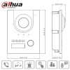 Interphone IP et 2 fils Dahua avec caméra 2mpx