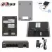 Kit visiophone IP Poe connectée Dahua noir