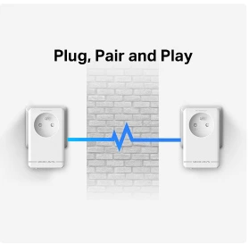 Kit CPL TP-Link AV1000 permettant de passer Internet à travers des murs épais sans problème de WiFi
