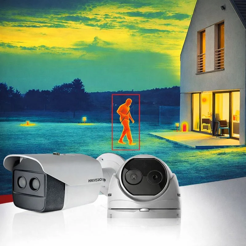 Caméra thermique Hikvision pour détection extérieure