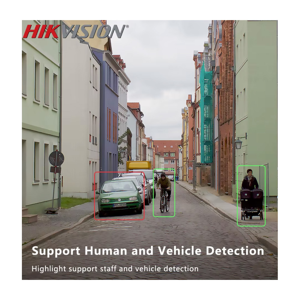 Détection humain et véhicule Hikvision AcuSense NVR 4K vidéosurveillance intelligente